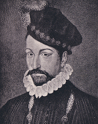 A picture of King Charles IX of France - from the book 'The Amours of Henri de  Navarre by Lieut. Colonel Andrew C. P. Haggard
